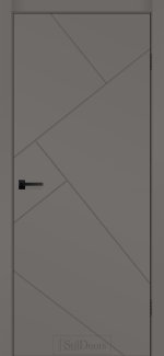 Двері StilDoors Aura сірий RAL 7036 
