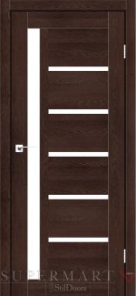 Двері StilDoors Nice клен французький скло Сатін
