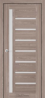 Двері StilDoors Terno флітвуд мокко скло сатин