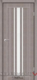 Двері StilDoors Arizona трюфель скло сатин