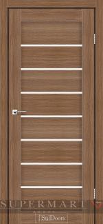 Двері StilDoors Tanzania італійський горіх скло сатин